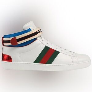 Gucci Stripe Ace High Top